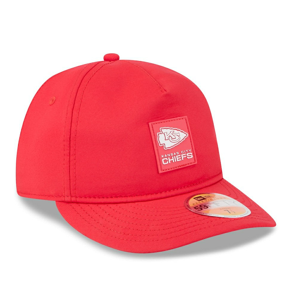 Kansas City Chiefs New Era 2025 Sideline Retro Crown 59FIFTY Fitted Hat Red