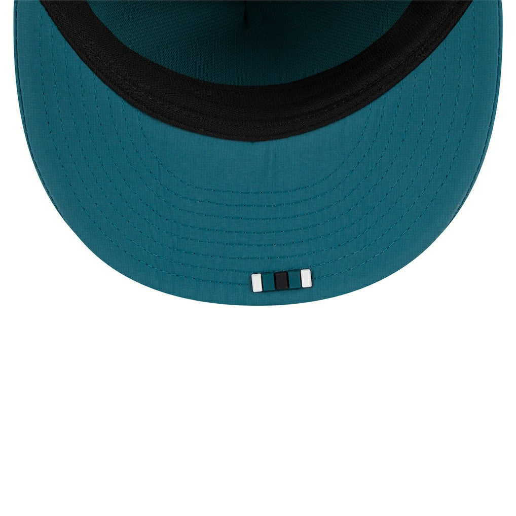 Philadelphia Eagles New Era 2025 Sideline Retro Crown 59FIFTY Fitted Hat Midnight Green