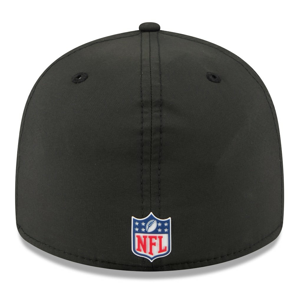 Pittsburgh Steelers New Era 2025 Sideline Retro Crown 59FIFTY Fitted Hat Black