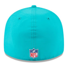 Miami Dolphins New Era 2025 Sideline Retro Crown 59FIFTY Fitted Hat Aqua