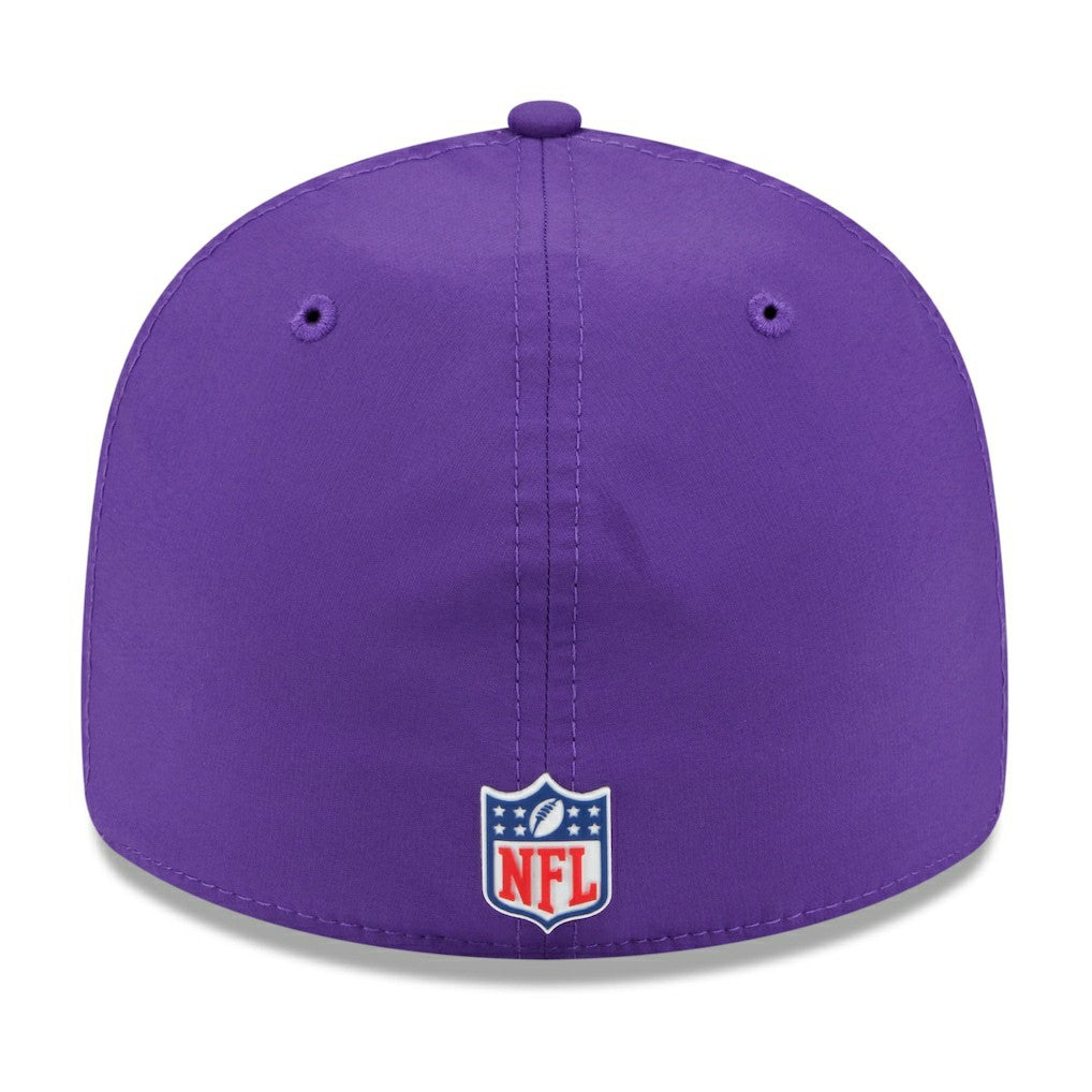 Minnesota Vikings New Era 2025 Sideline Retro Crown 59FIFTY Fitted Hat Purple