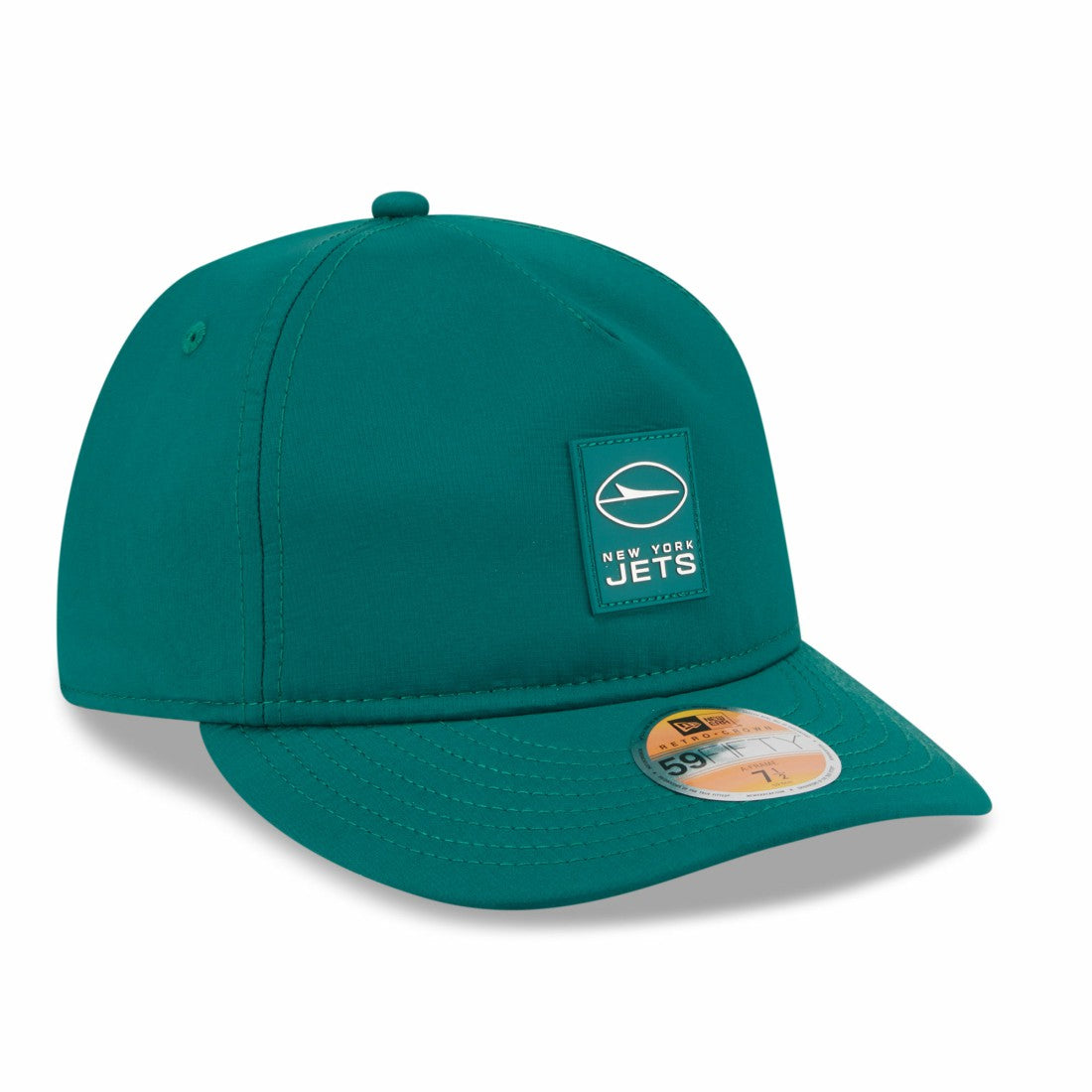 New York Jets New Era 2025 Sideline Retro Crown 59FIFTY Fitted Hat Green