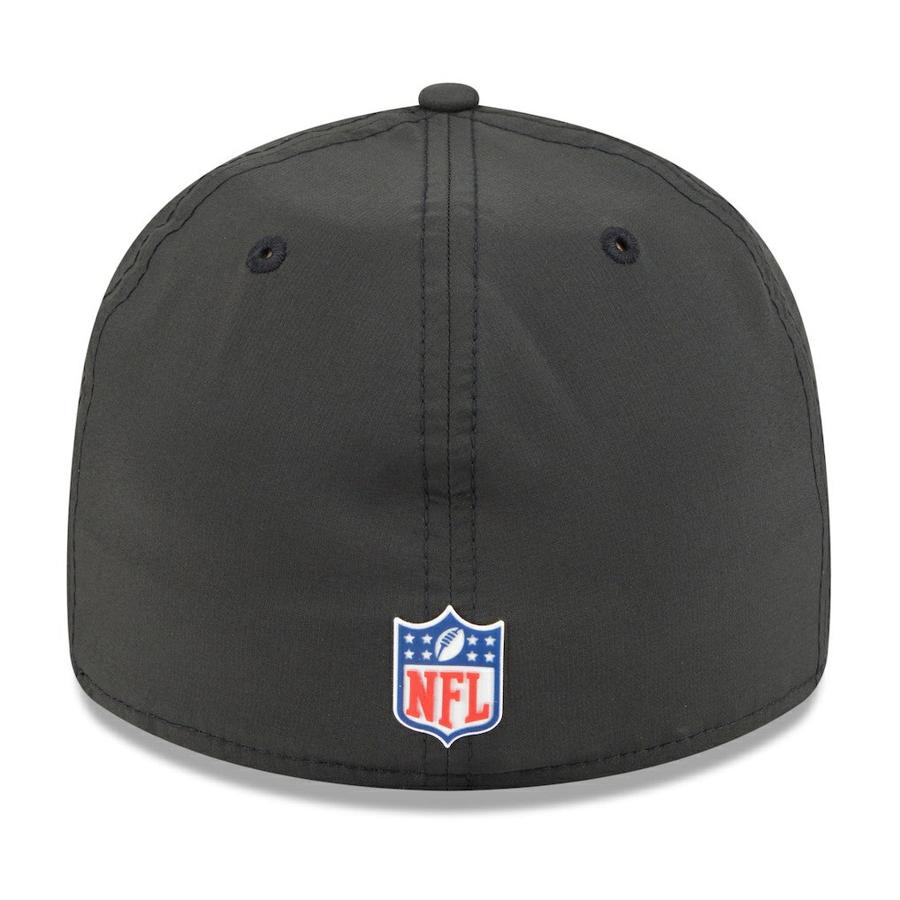 Baltimore Ravens New Era 2025 Sideline Retro Crown 59FIFTY Fitted Hat Black