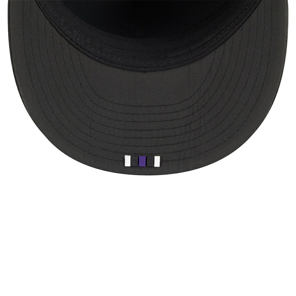 Baltimore Ravens New Era 2025 Sideline Retro Crown 59FIFTY Fitted Hat Black