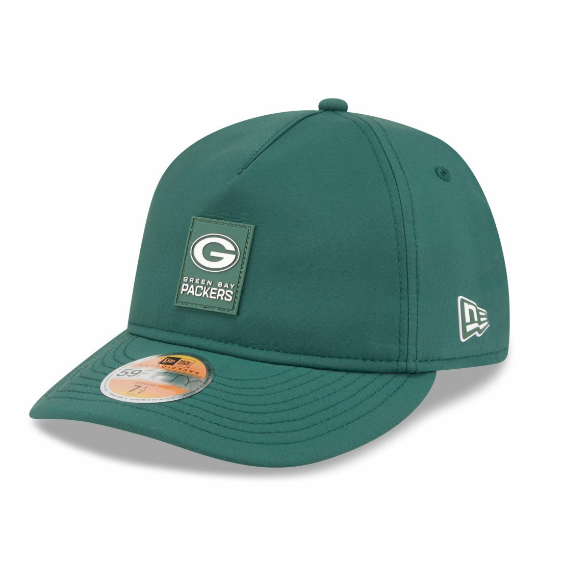 Green Bay Packers New Era 2025 Sideline Retro Crown 59FIFTY Fitted Hat Green