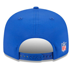 Buffalo Bills New Era 2025 Sideline Split Panel 9FIFTY Snapback Hat Royal