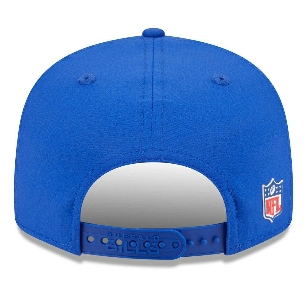 Buffalo Bills New Era 2025 Sideline Throwback Split Panel 9FIFTY Snapback Hat Royal