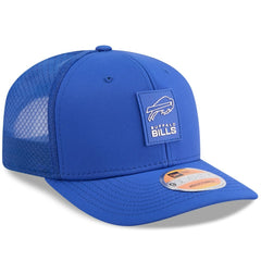 Buffalo Bills New Era 2025 Sideline 9SEVENTY Trucker Adjustable Hat Royal