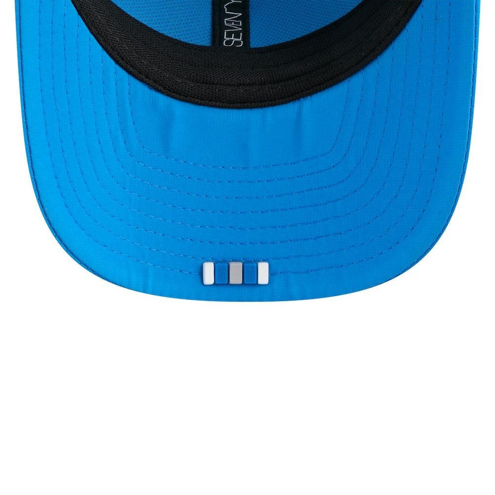 Detroit Lions New Era 2025 Sideline 9SEVENTY Trucker Adjustable Hat Blue