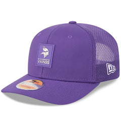 Minnesota Vikings New Era 2025 Sideline 9SEVENTY Trucker Adjustable Hat Purple