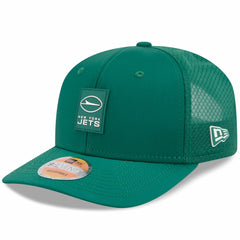 New York Jets New Era 2025 Sideline 9SEVENTY Trucker Adjustable Hat Green