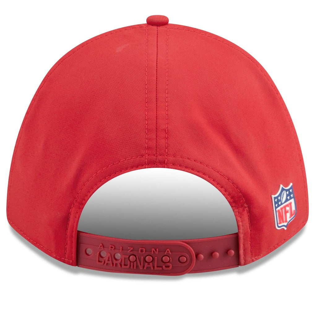 Arizona Cardinals New Era 2025 Sideline M-Crown 9FORTY Adjustable Hat Cardinal