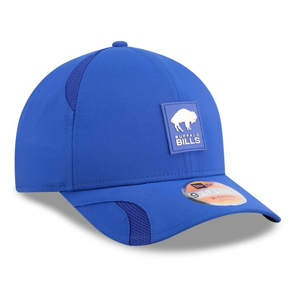 Buffalo Bills New Era 2025 Sideline Throwback M-Crown 9FORTY Adjustable Hat Royal