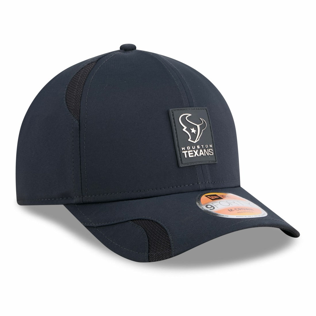 Houston Texans New Era 2025 Sideline M-Crown 9FORTY Adjustable Hat Navy