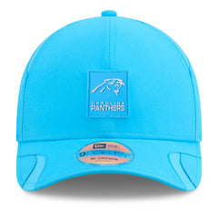 Carolina Panthers New Era 2025 Sideline M-Crown 9FORTY Adjustable Hat Blue