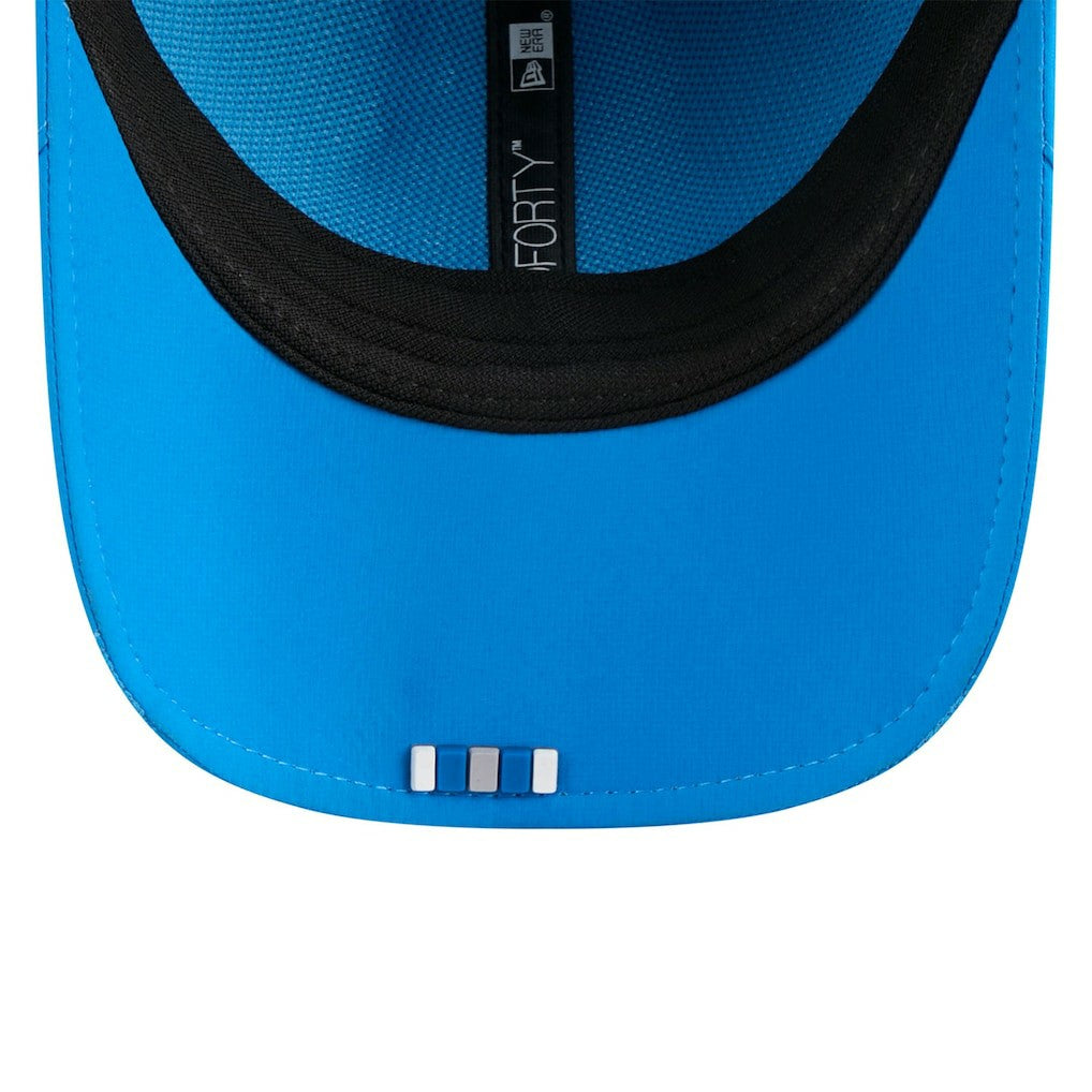 Detroit Lions New Era 2025 Sideline M-Crown 9FORTY Adjustable Hat Blue