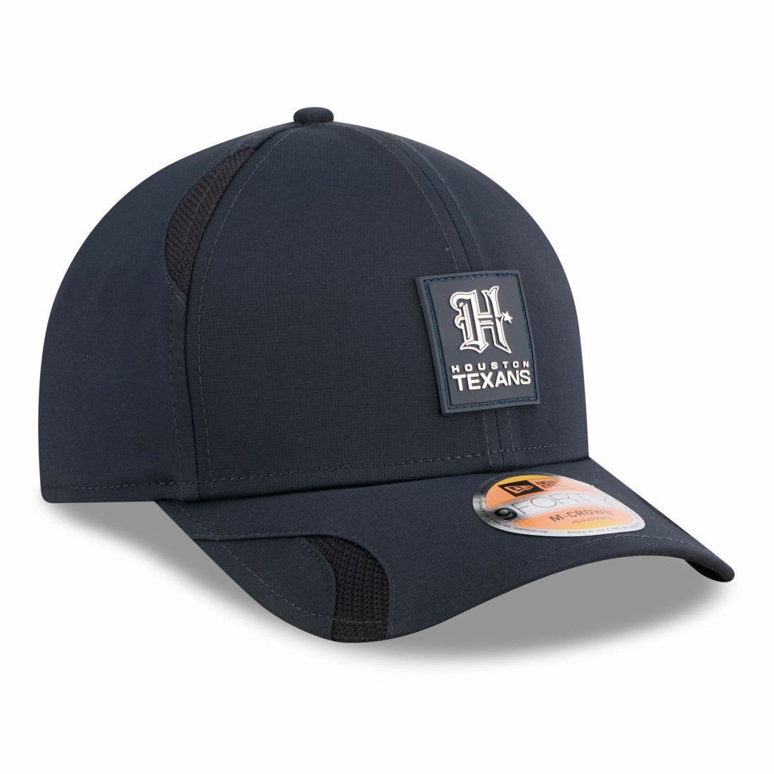 Houston Texans New Era 2025 Sideline H-Town M-Crown 9FORTY Adjustable Hat Navy