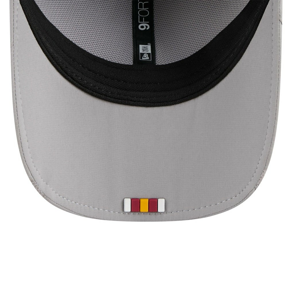 Washington Commanders New Era 2025 Sideline M-Crown 9FORTY Adjustable Hat Gray