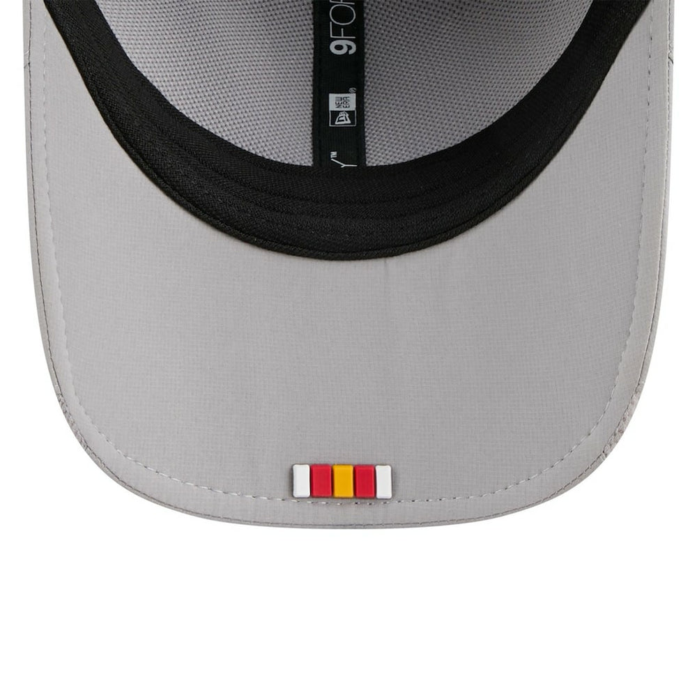 Kansas City Chiefs New Era 2025 Sideline M-Crown 9FORTY Adjustable Hat Gray