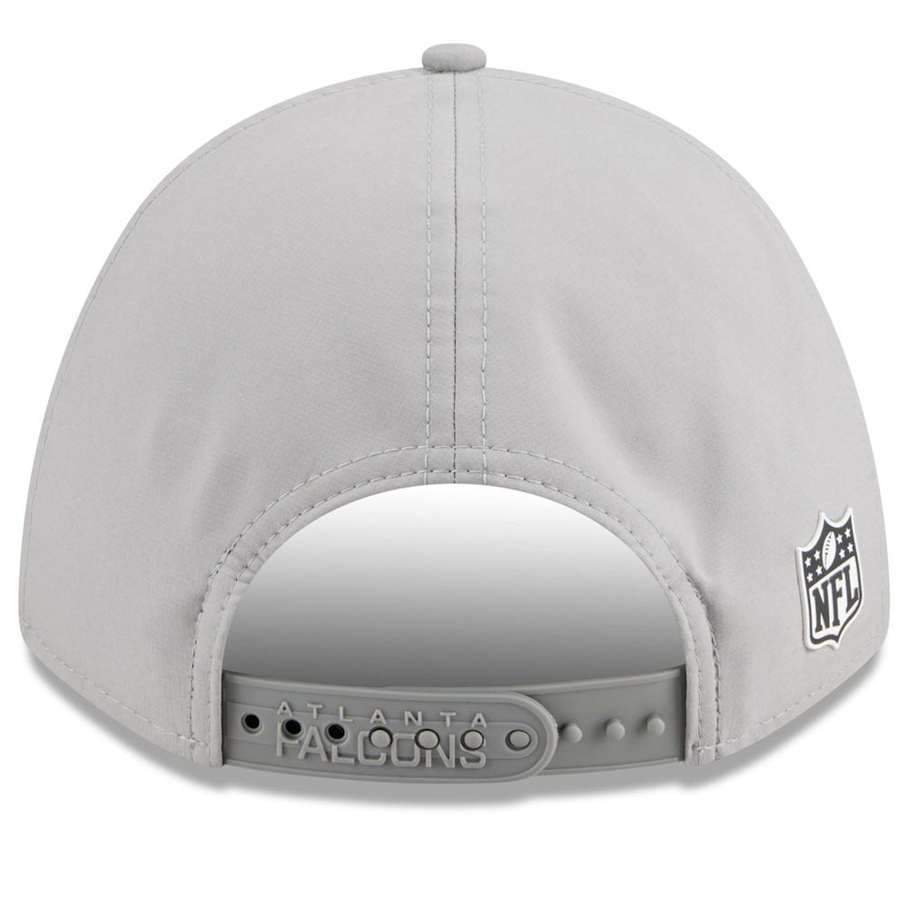 Atlanta Falcons New Era 2025 Sideline M-Crown 9FORTY Adjustable Hat Gray