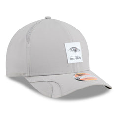 Baltimore Ravens New Era 2025 Sideline M-Crown 9FORTY Adjustable Hat Gray