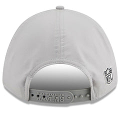 Baltimore Ravens New Era 2025 Sideline M-Crown 9FORTY Adjustable Hat Gray