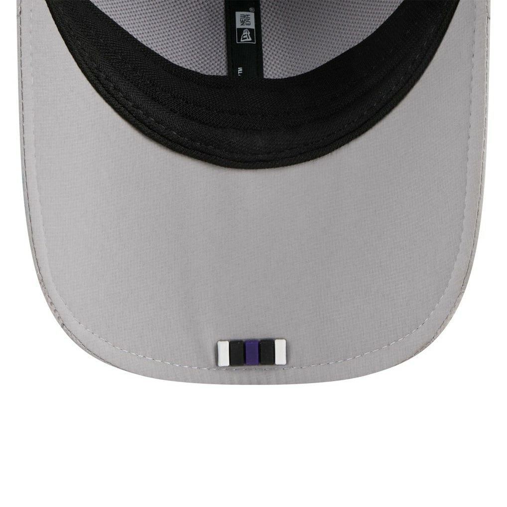 Baltimore Ravens New Era 2025 Sideline M-Crown 9FORTY Adjustable Hat Gray