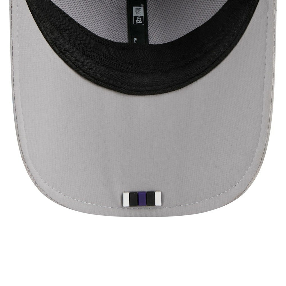 Baltimore Ravens New Era 2025 Sideline M-Crown 9FORTY Adjustable Hat Gray