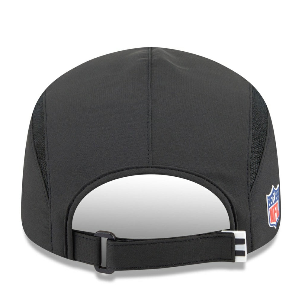 Las Vegas Raiders New Era 2025 Sideline Runner Adjustable Hat Black