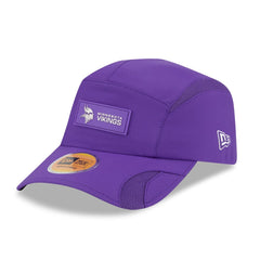 Minnesota Vikings New Era 2025 Sideline Runner Adjustable Hat Purple