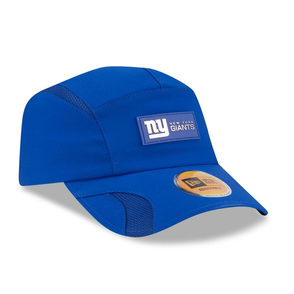 New York Giants New Era 2025 Sideline Runner Adjustable Hat Royal