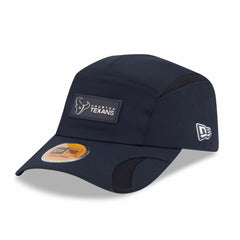 Houston Texans New Era 2025 Sideline Runner Adjustable Hat Navy
