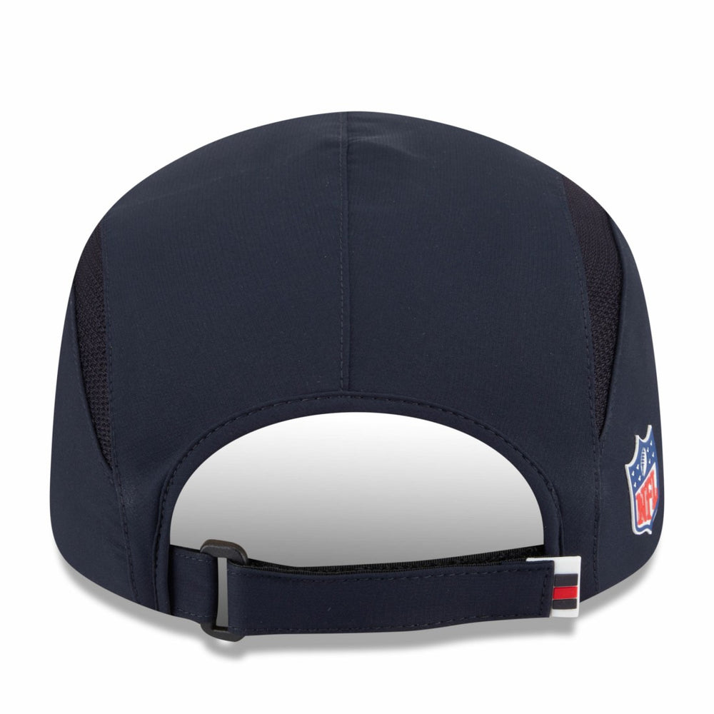 Houston Texans New Era 2025 Sideline Runner Adjustable Hat Navy