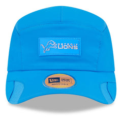 Detroit Lions New Era 2025 Sideline Runner Adjustable Hat Blue