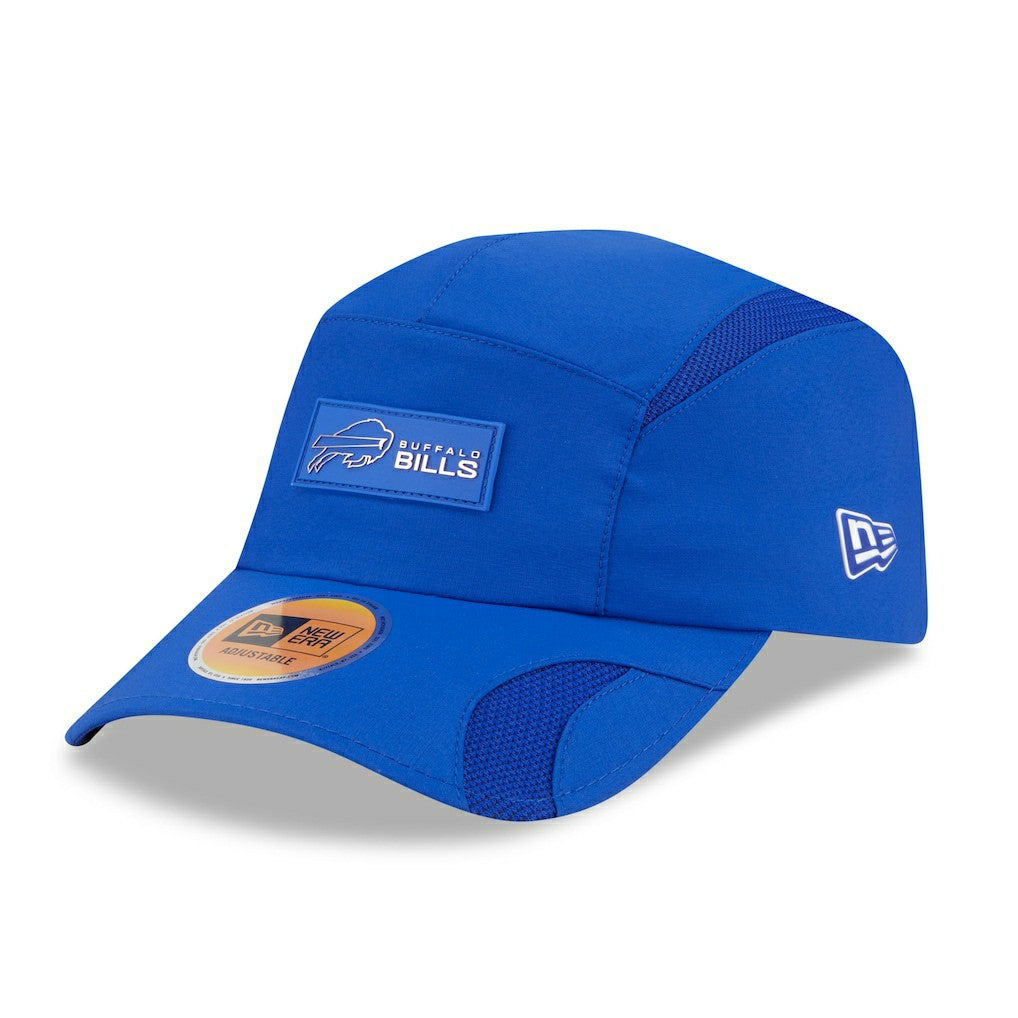 Buffalo Bills New Era 2025 Sideline Runner Adjustable Hat Royal