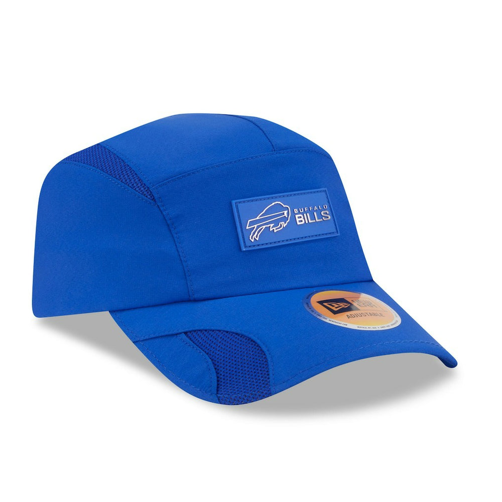Buffalo Bills New Era 2025 Sideline Runner Adjustable Hat Royal