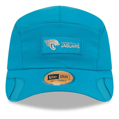 Jacksonville Jaguars New Era 2025 Sideline Runner Adjustable Hat Teal