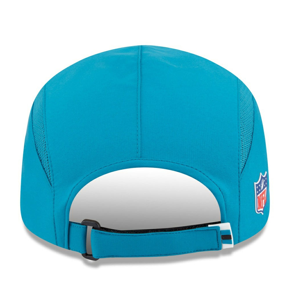 Jacksonville Jaguars New Era 2025 Sideline Runner Adjustable Hat Teal