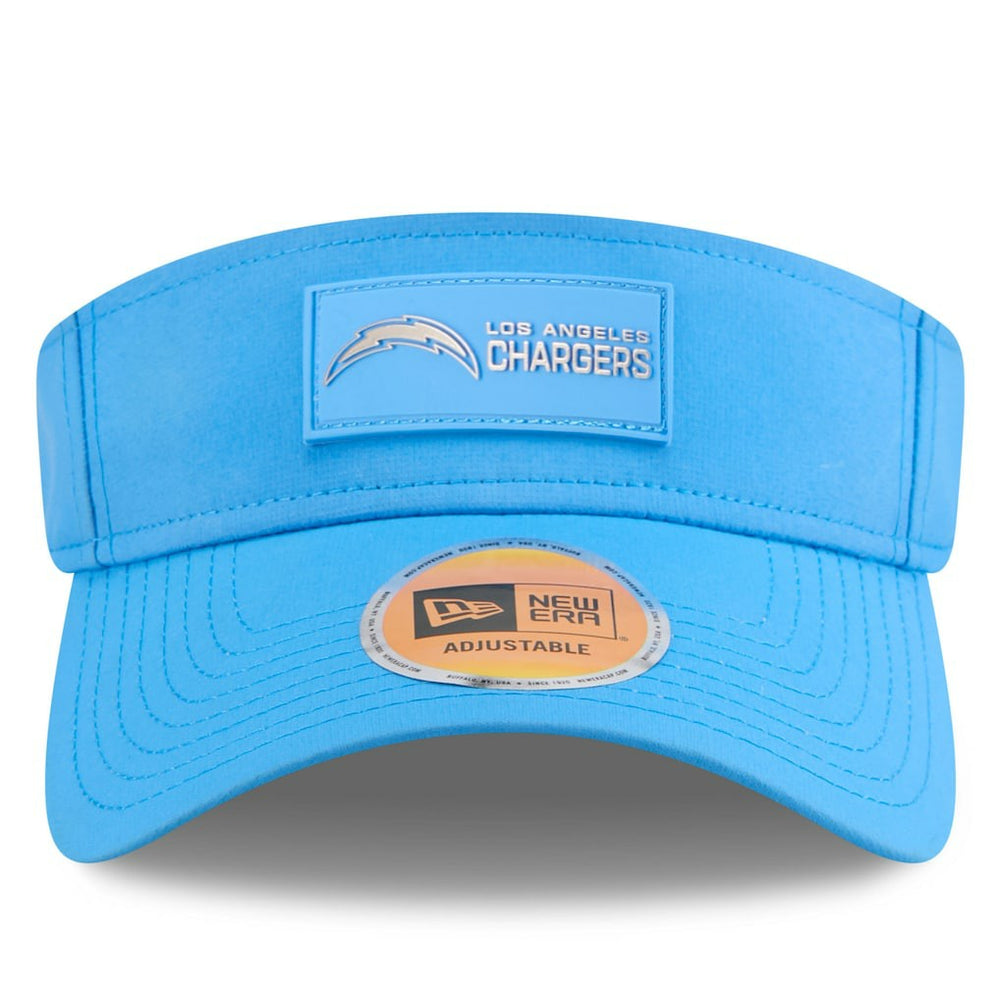 Los Angeles Chargers New Era 2025 Sideline Visor Powder Blue
