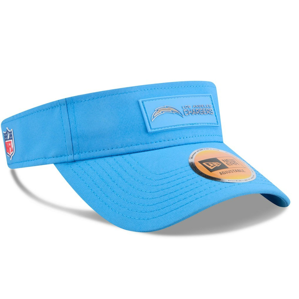 Los Angeles Chargers New Era 2025 Sideline Visor Powder Blue