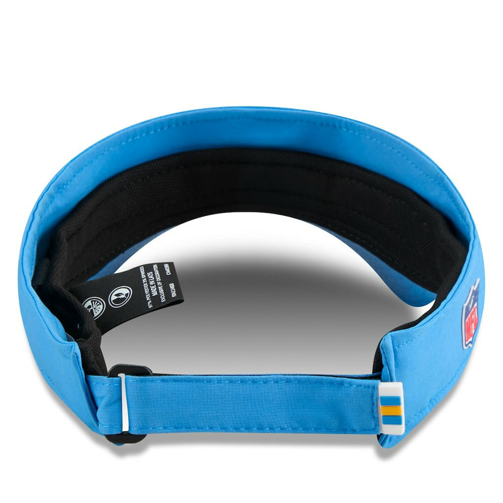 Los Angeles Chargers New Era 2025 Sideline Visor Powder Blue
