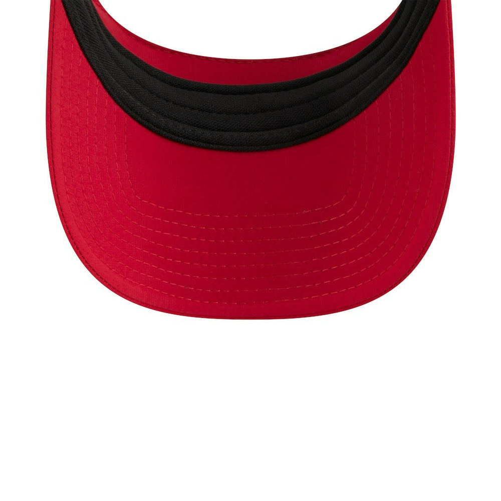 San Francisco 49ers New Era 2025 Sideline Visor Scarlet