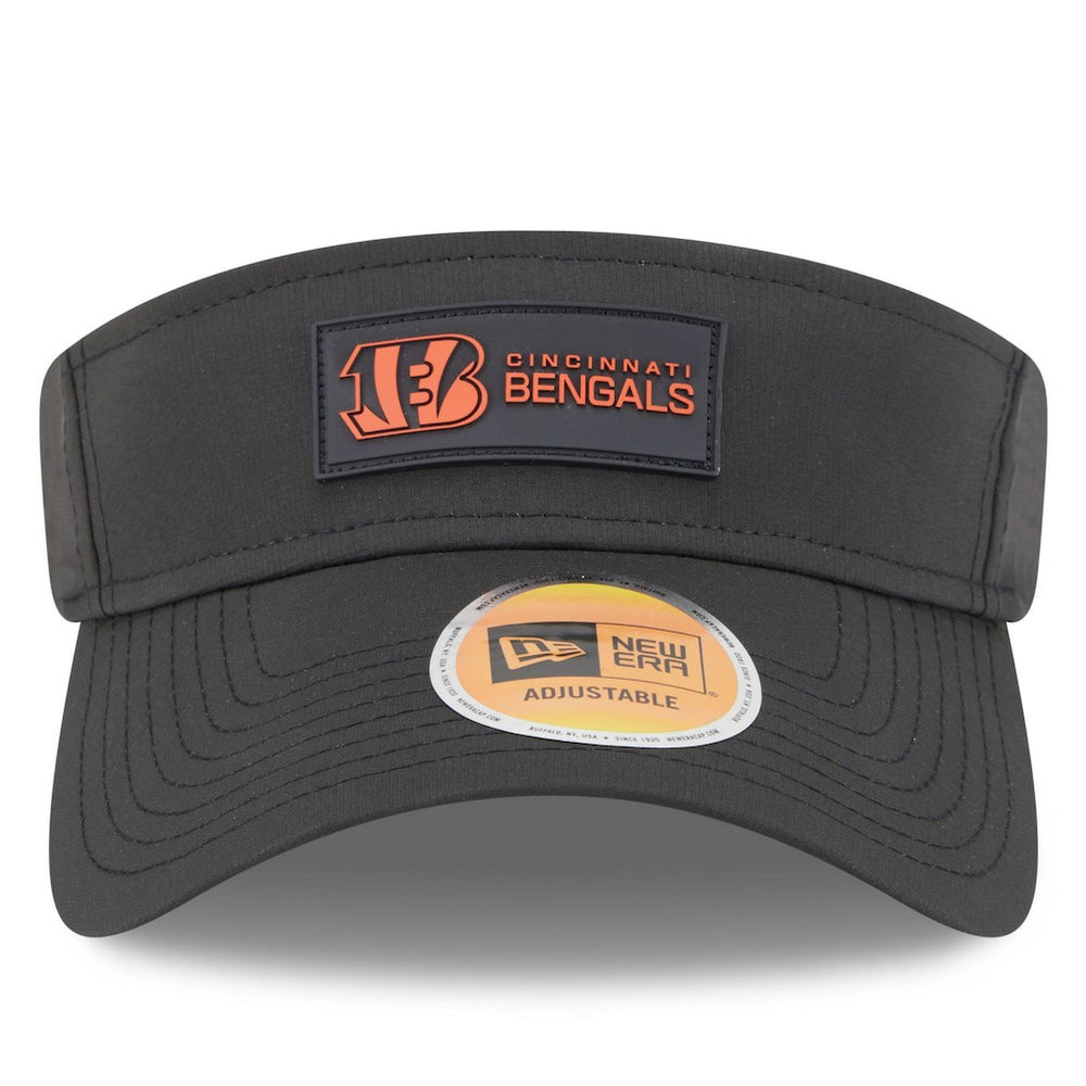 Cincinnati Bengals New Era 2025 Sideline Visor Black