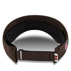 Cleveland Browns New Era 2025 Sideline Visor Brown