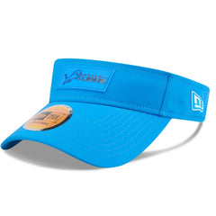 Detroit Lions New Era 2025 Sideline Visor Blue
