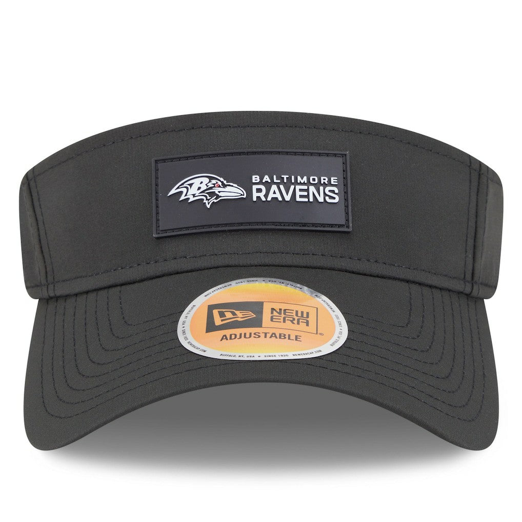 Baltimore Ravens New Era 2025 Sideline Visor Black