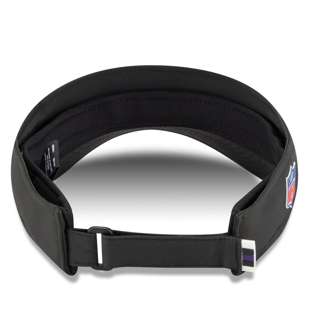Baltimore Ravens New Era 2025 Sideline Visor Black