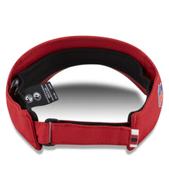 Arizona Cardinals New Era 2025 Sideline Visor Cardinal