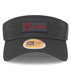 Atlanta Falcons New Era 2025 Sideline Visor Black