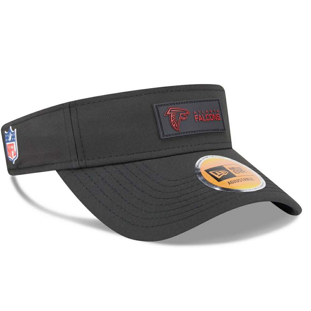 Atlanta Falcons New Era 2025 Sideline Visor Black